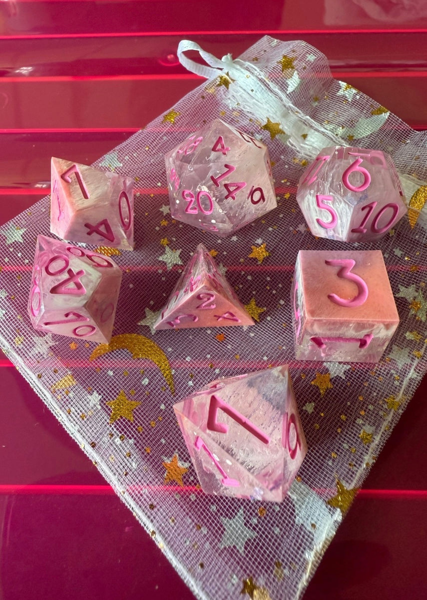 Pink Petri Pour 7pc Set