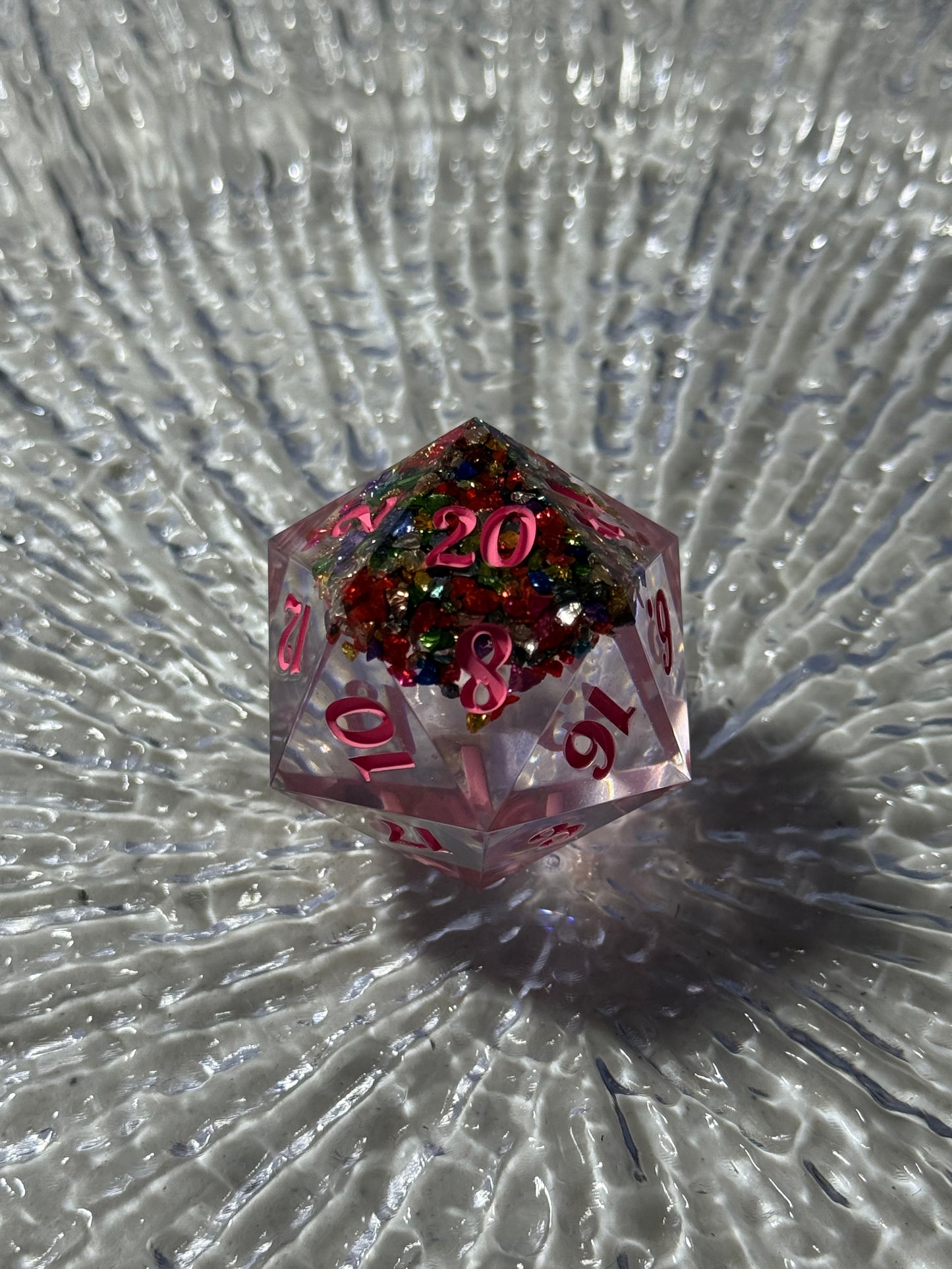 Confetti Inclusion Large D20
