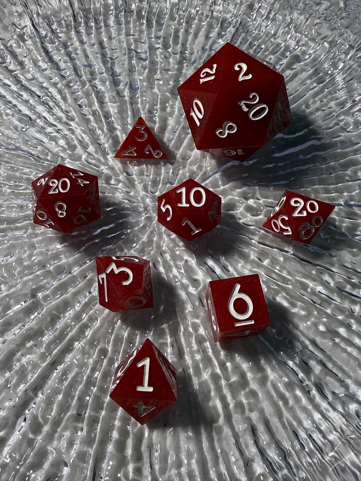 Shimmery Red 8pc Set