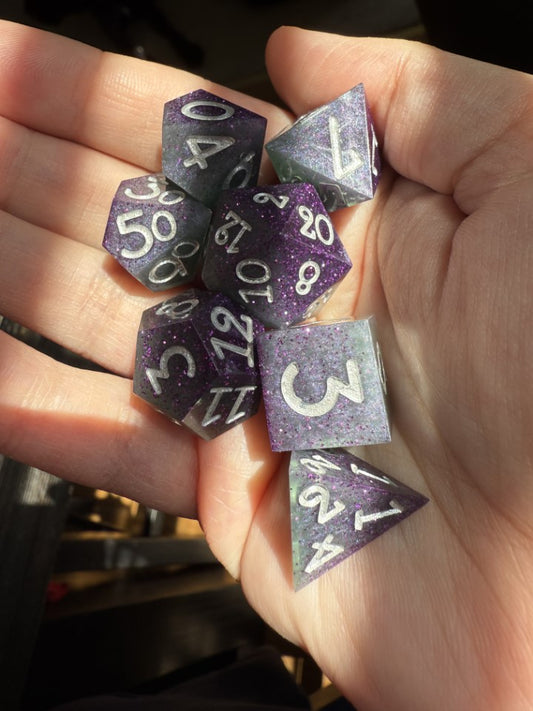 Trickles of Purple