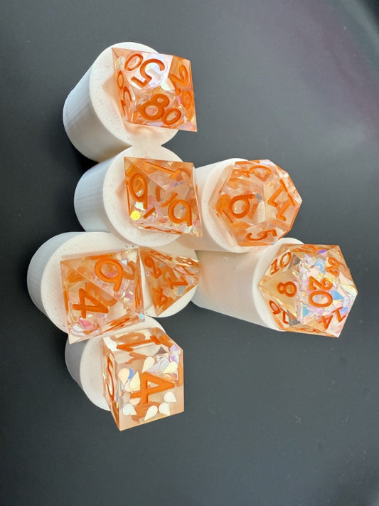 Orange Teardrops