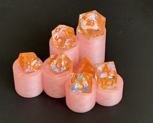 Orange Teardrops