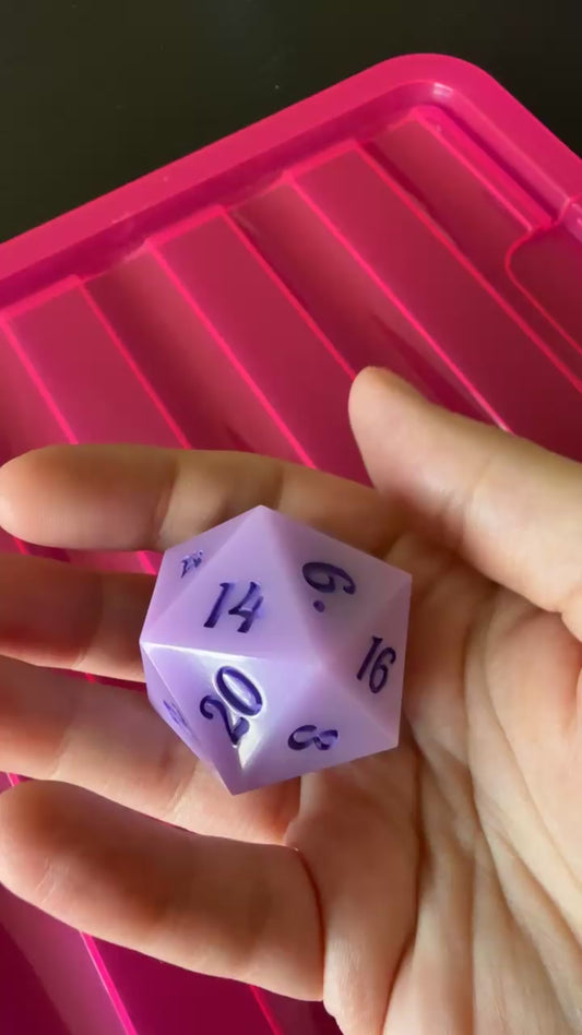 Lavender Daze 8pc Dice Set