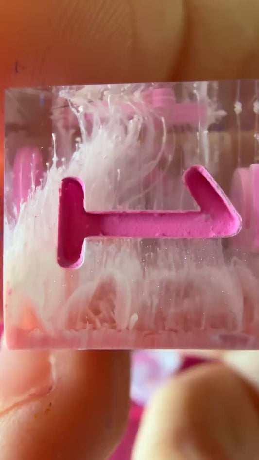 Pink Petri Pour 7pc Set